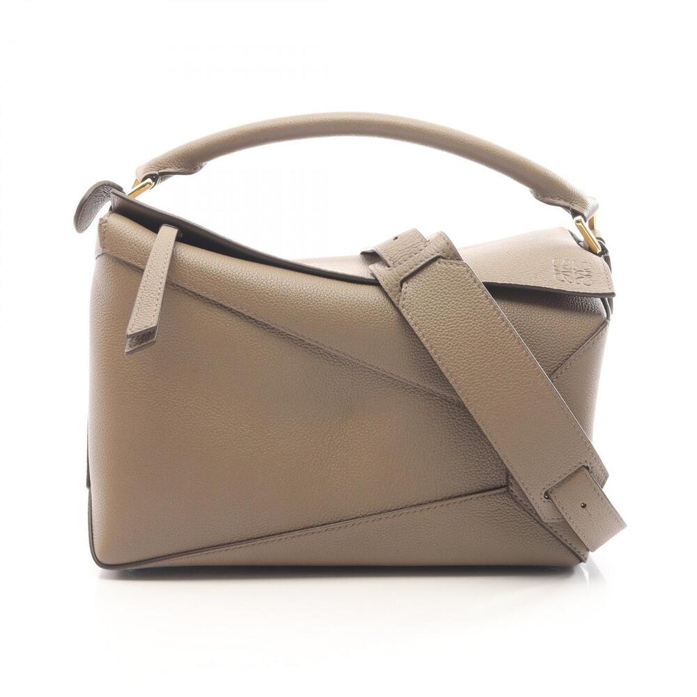 Loewe Puzzle Handbag Leather Gray
